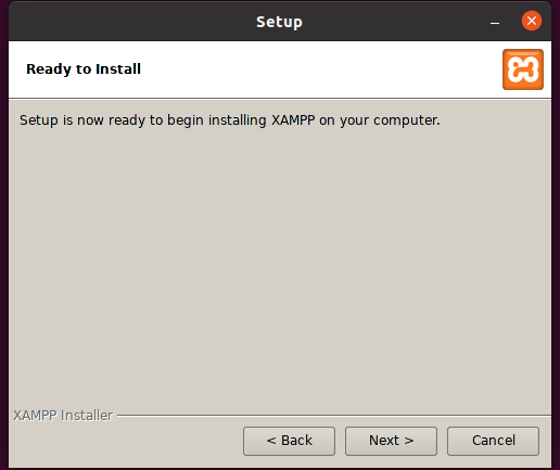 Start installation