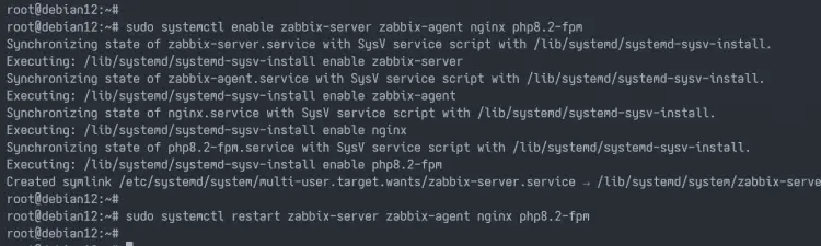 enable zabbix