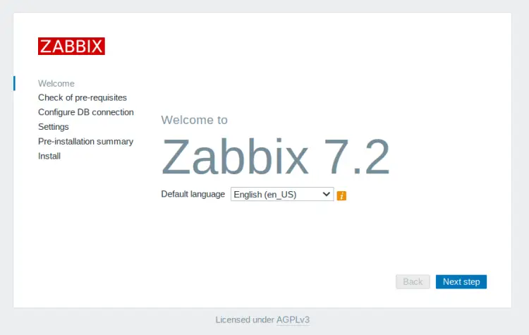 zabbix language