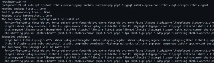 installing Zabbix