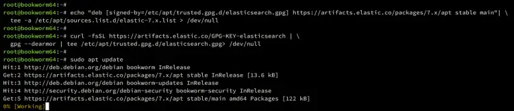 add repo elasticsearch