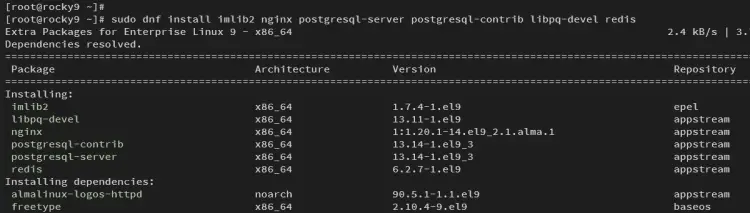 install dependencies