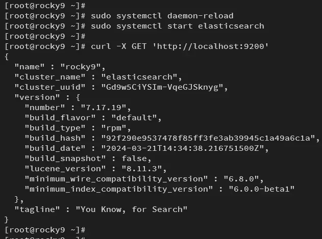 verify elasticsearch