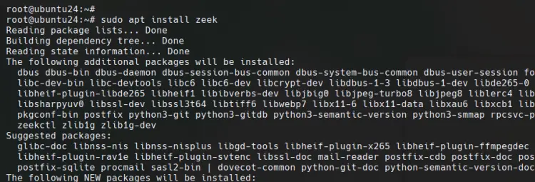 install zeek