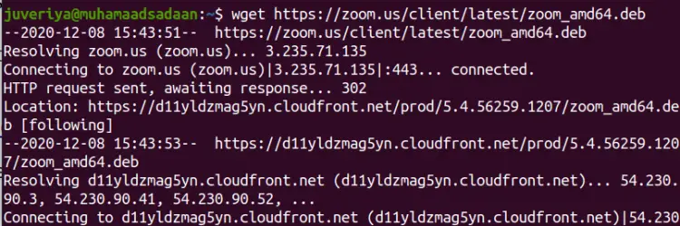zoom-client deb installer