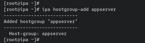 create host group