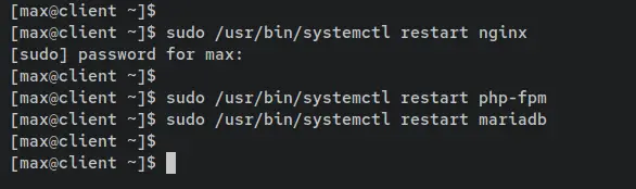 verify sudo -l command