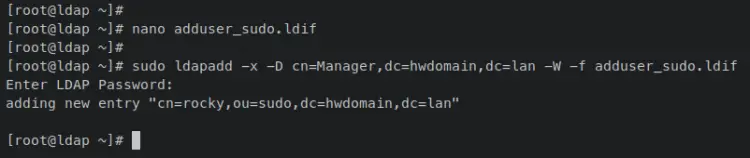 add OpenLDAP users to sudo