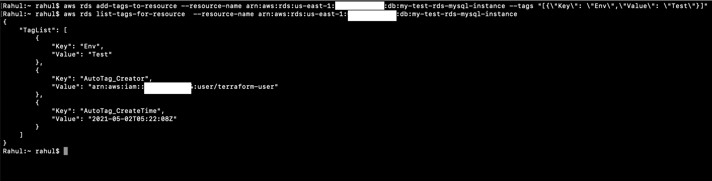How to manage an AWS RDS instance using awscli  Techlear