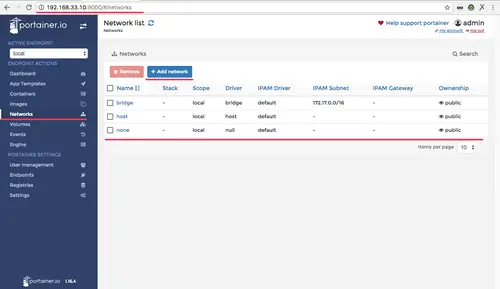 Manage network settings for Docker Containers