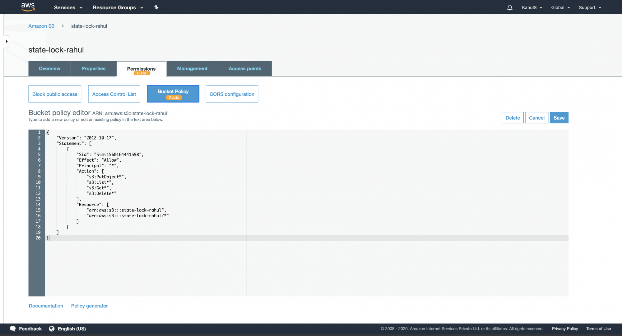 How to Manage Terraform State in an AWS S3 Bucket