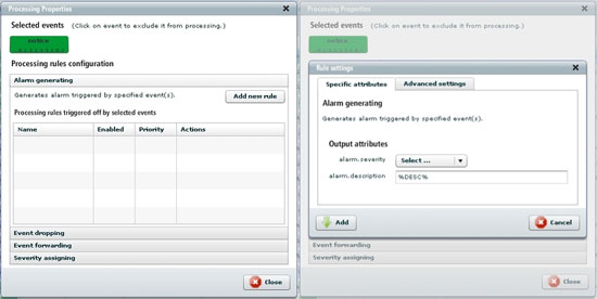 processing rules