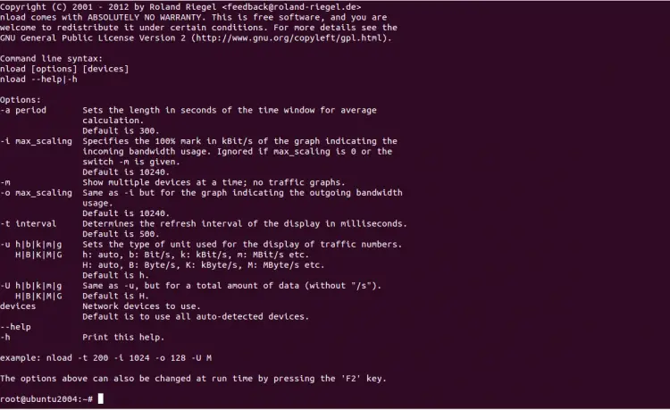 NLoad Network Monitor