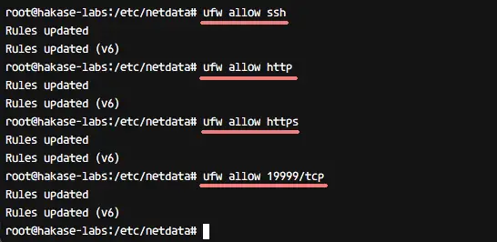 Configure UFW Firewall