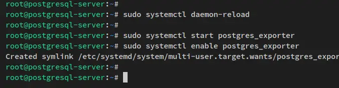 postgres_exporter systemd settings