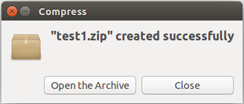 Zip file created successfully