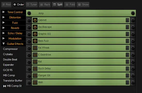 reorder effects