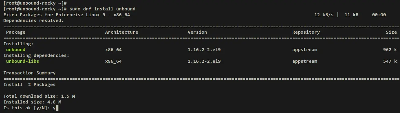 How to Set Up a Local DNS Resolver with Unbound on Rocky Linux 9
