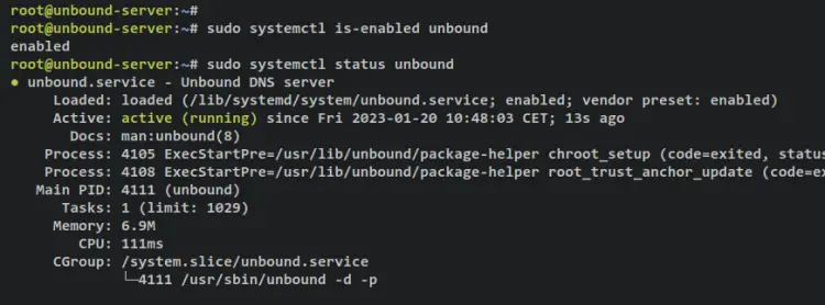 verify unbound