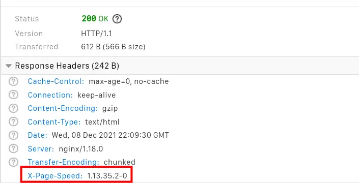 Nginx Pagespeed Module