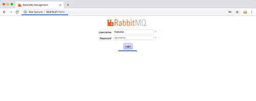 RabbitMQ Login