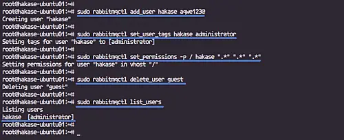 Add admin user