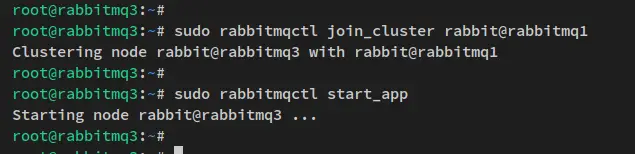 rabbitmq3 join cluster