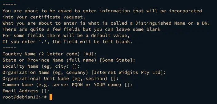 generate tls