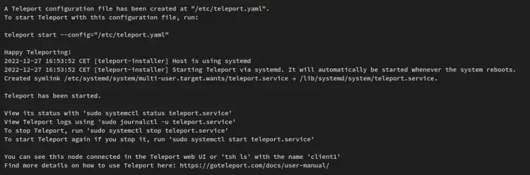 node added