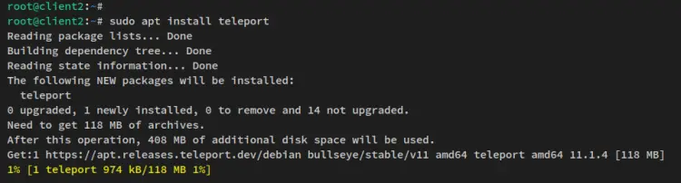 install teleport