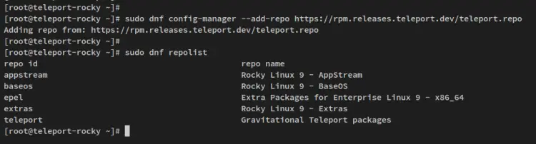 setup repo