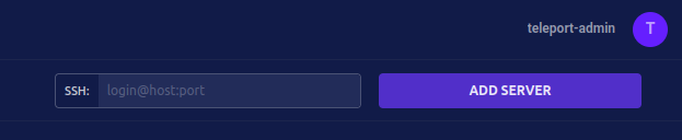 add server