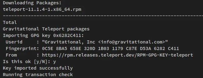 add gpg key