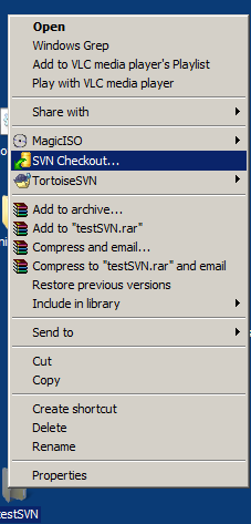 SVN Checkout