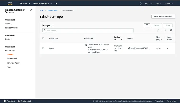 ECR Repo Overview
