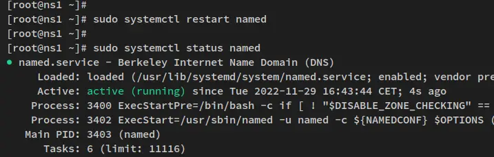 restart verify master