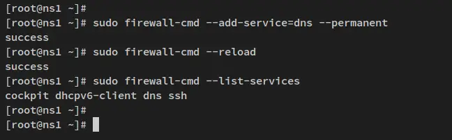 setup firewalld