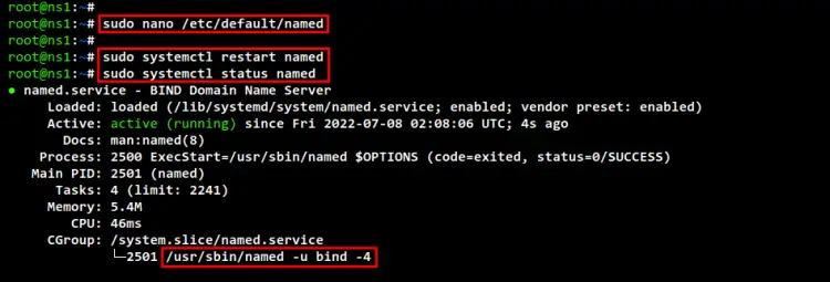 setup bind