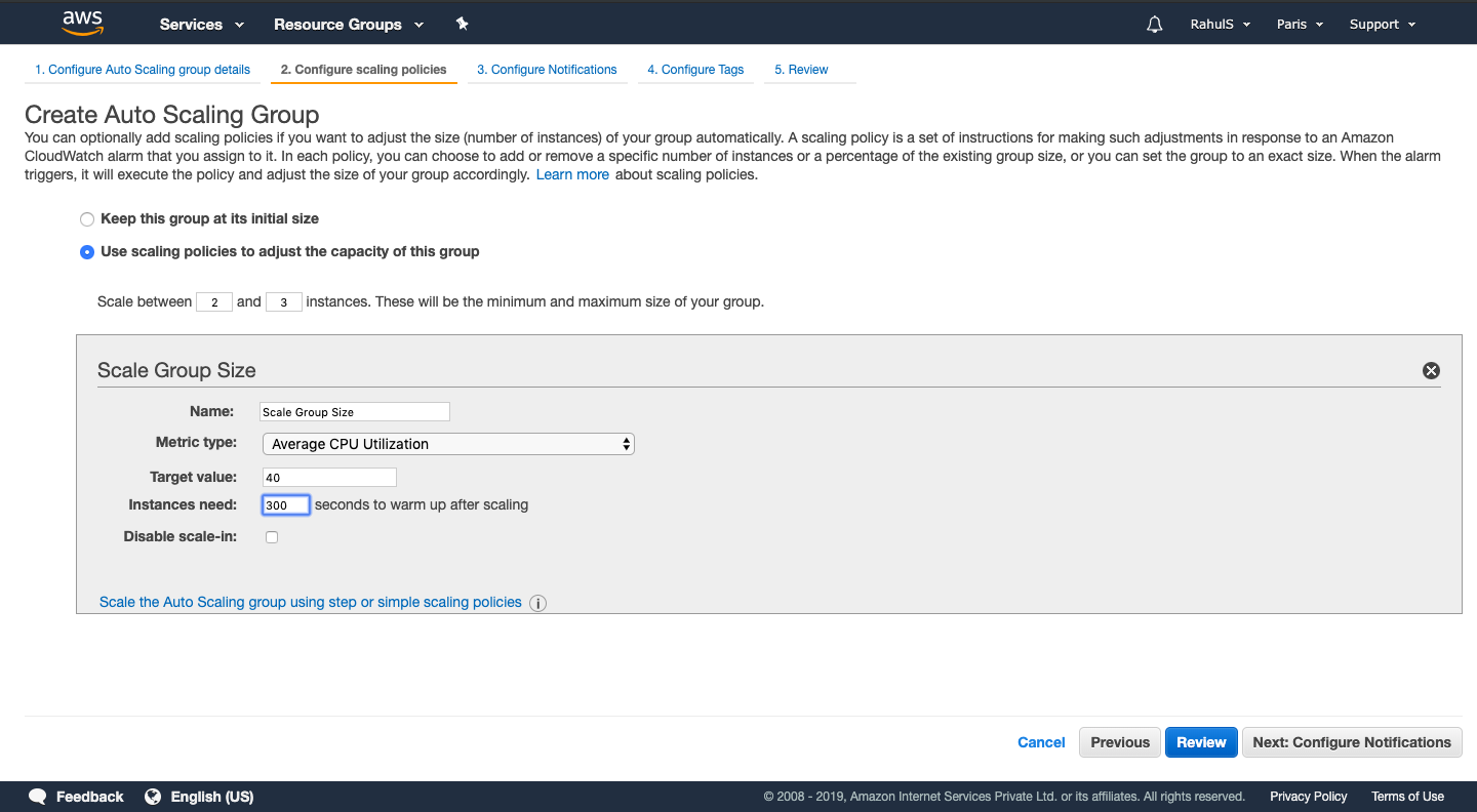 How to setup EC2 Auto Scaling Group (ASG) on AWS