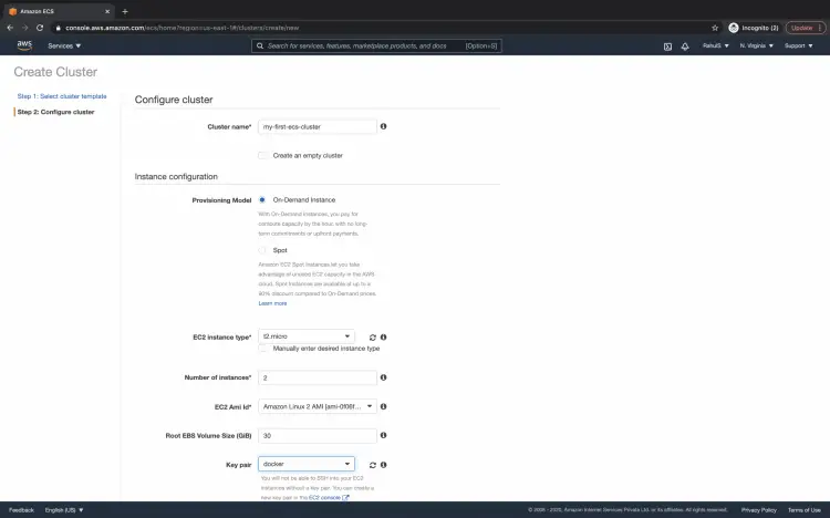 Configure Cluster