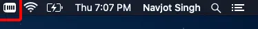 macOS VPN Icon