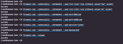 Firewalld NAT configuration