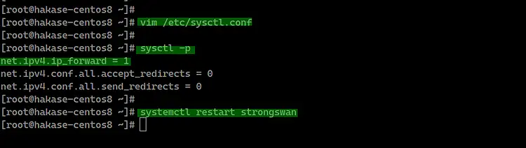 Enable Port forwarding