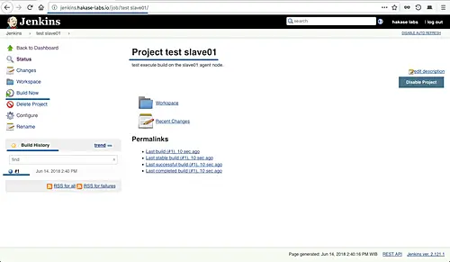 How to Setup Jenkins Master and Slave on Ubuntu