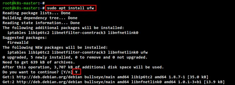 install ufw
