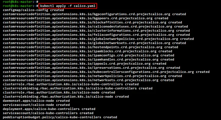 deploy cni plugin calico