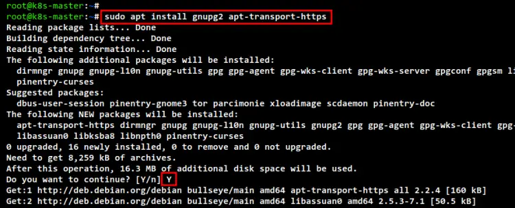 install dependencies