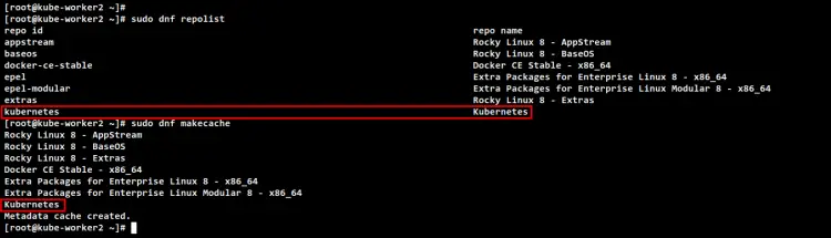 add kubernetes repository