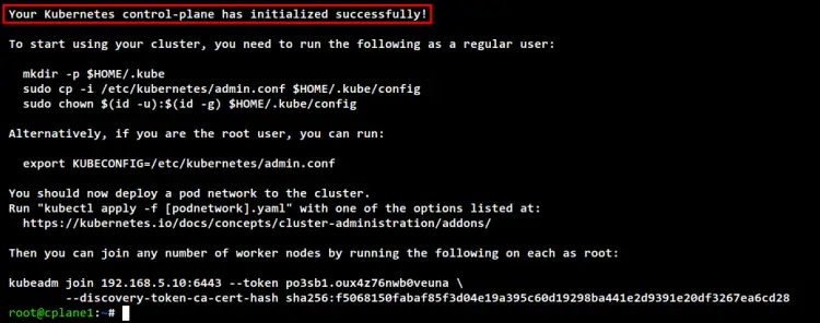 initializing completed