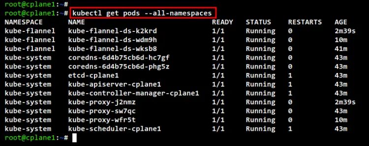 check pods